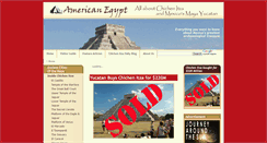 Desktop Screenshot of americanegypt.com